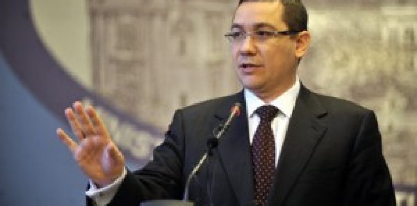 Victor Ponta: Presedintele Traian Basescu trebuie sa demisioneze