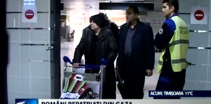 Romanii din Fasia Gaza s-au repatriat din Fasia Gaza, cu ajutorul autoritatilor de la Bucuresti
