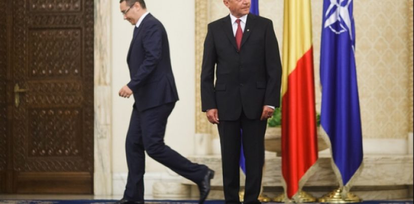 Premierul Victor Ponta a rupt pactul de coabitare cu presedintele Traian Basescu