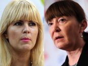 Monica Macovei intrerupta la TV de niste calupuri de publicitate electorala cu Elena Udrea
