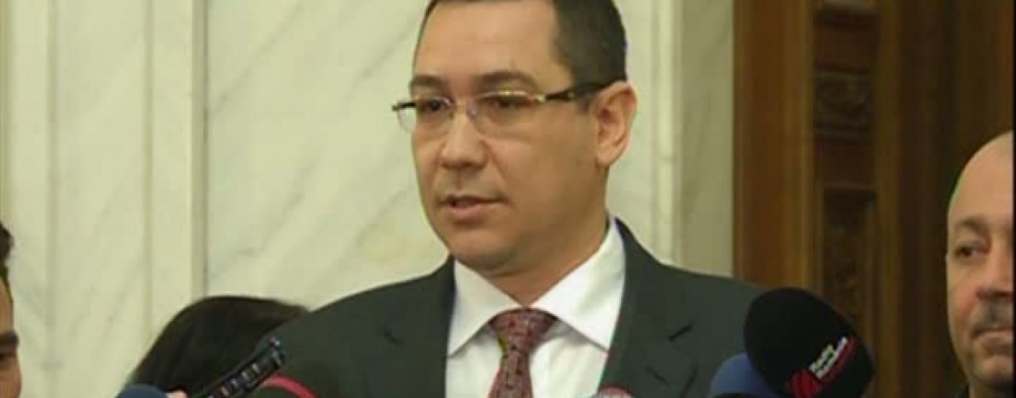 Victor Ponta: Marti vom avea o discuţie despre cel pe care-l voi propune ca prim-ministru