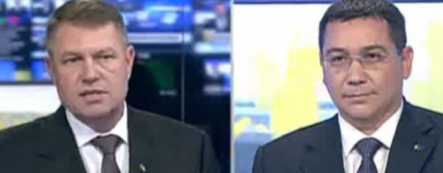 Klaus Iohannis a dat un semnal clar de cedare spre finalul dezbaterii cu Victor Ponta