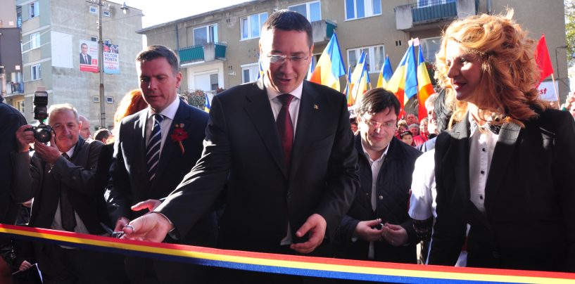 Premierul Victor Ponta a inaugurat Policlinica Veche de la Satu Mare