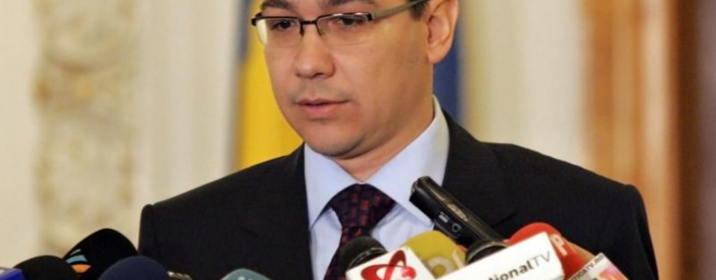 Premierul Victor Ponta sustine proiectul PNL privind insolventa persoanelor fizice