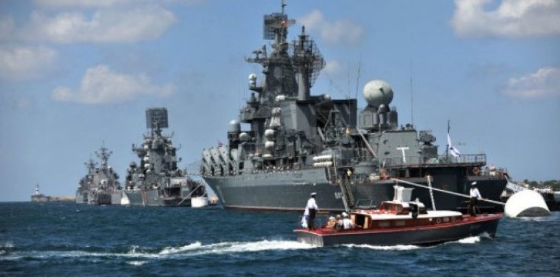 Nave de razboi si avioane rusesti fac manevre in zona Marii Negre. O sfidare a NATO?