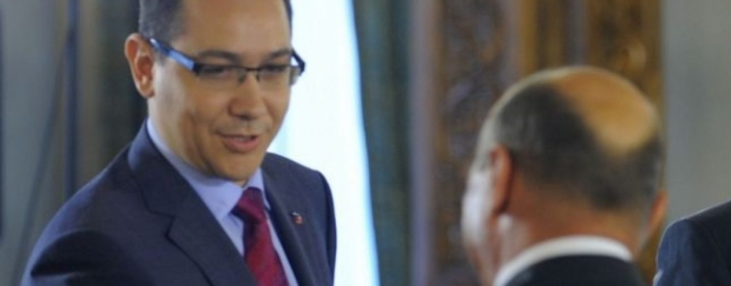 Victor Ponta îl atacă pe Traian Băsescu: Aştept breaking news-ul când o să ajungă lângă doamna Udrea