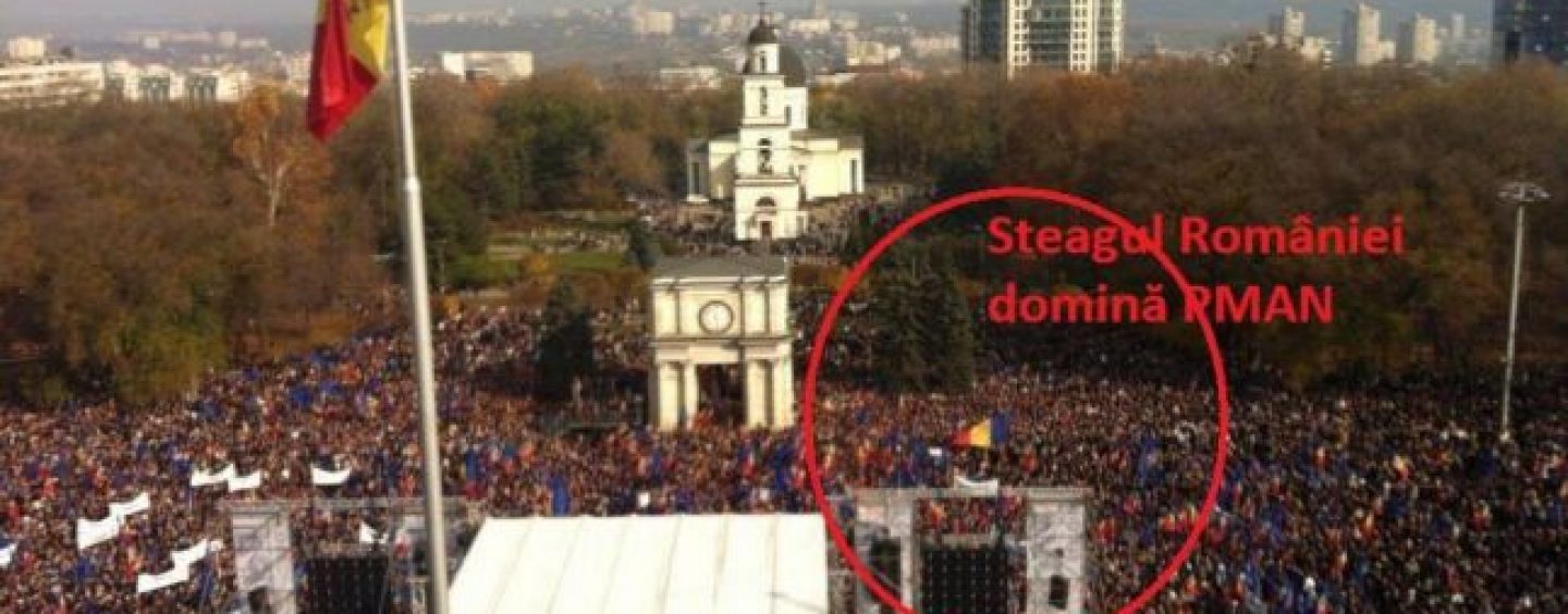Mare Adunare Nationala pentru unirea Romaniei cu Republica Moldova, la Chisinau