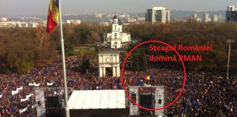 Mare Adunare Nationala pentru unirea Romaniei cu Republica Moldova, la Chisinau
