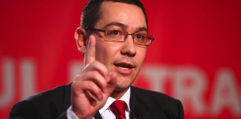 Victor Ponta catre Robert Negoita: Este riscant jocul in care s-a lansat