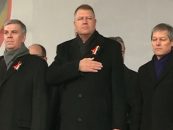 Presedintele Klaus Iohannis, huiduit la Iasi, cu ocazia sarbatoririi Zilei Unirii