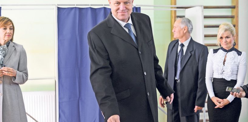 Presedintele Klaus Iohannis a votat abia la 18,30. O fi avut altceva mai bun de facut pana atunci?