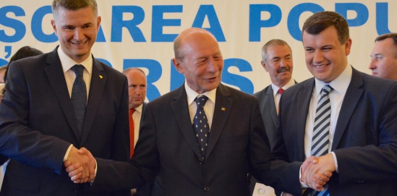 Traian Băsescu, primul pe lista PMP pentru Senat, la București