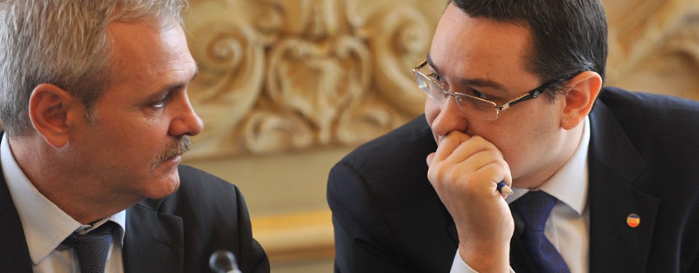 Victor Ponta catre Liviu Dragnea: Esti un paranoic