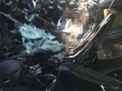 Grav accident de circulație, în zona localității Milova! Un bărbat decedat și o femeie preluată de elicopterul SMURD