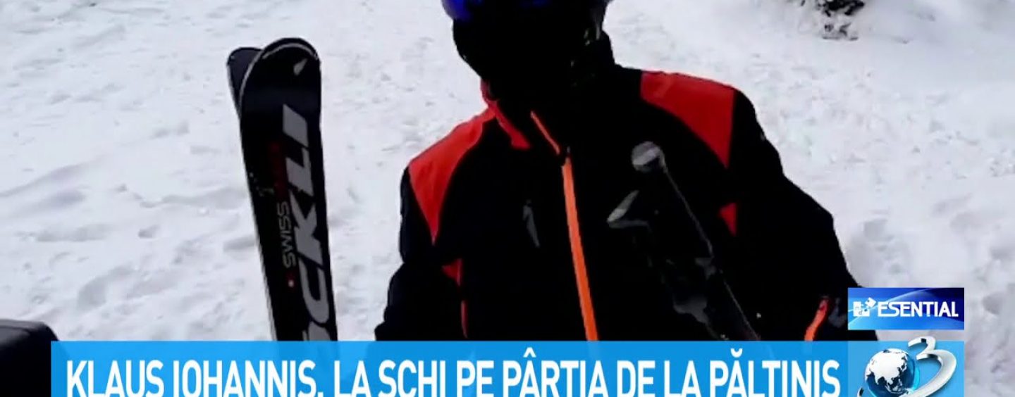 Nu dă doi bani pe morții din spitale. Din ruinele de la Balș, Iohannis, direct pe pârtia de la Paltiniș