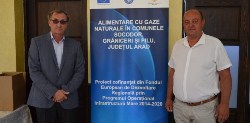 Alimentare cu gaze naturale în comunele Socodor, Grăniceri și Pilu, din Județul Arad