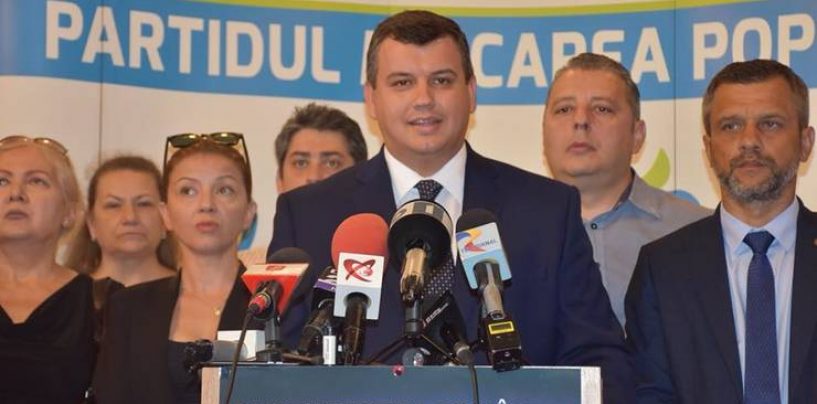 PMP solicită reîntoarcerea lui Eugen Tomac în fruntea partidului