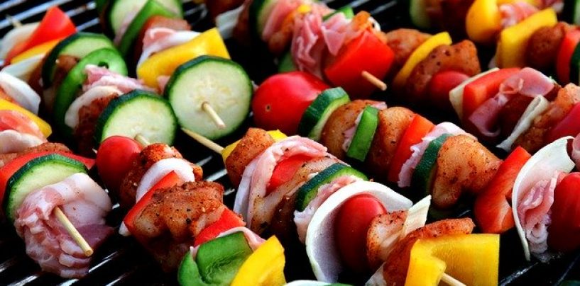Grătar fără carne- legume și fructe sănătoase pe care le poți folosi