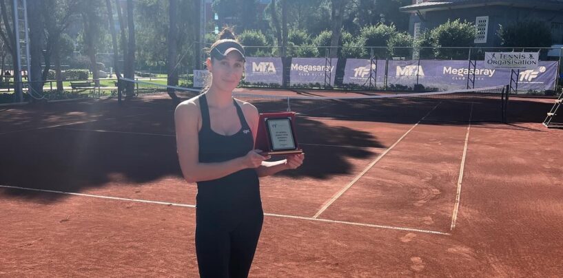 Cristina Dinu este câștigătoare de simplu și dublu la ITF 35k Antalya