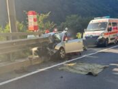 Sibiu: Un șofer de 81 de ani a intrat cu mașina într-un parapet