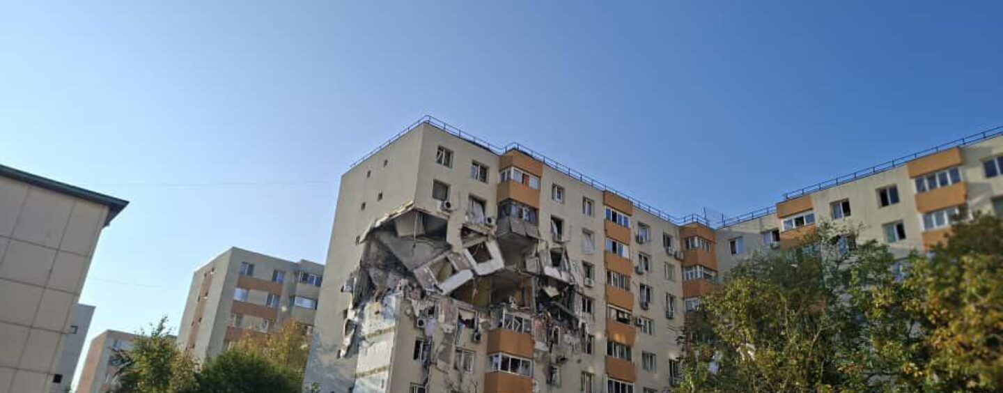 Explozie puternică într-un bloc din București, planul roșu activat