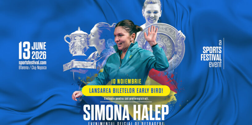 Bilete disponibile, din 10 noiembrie, pentru evenimentul de retragere al Simonei Halep!