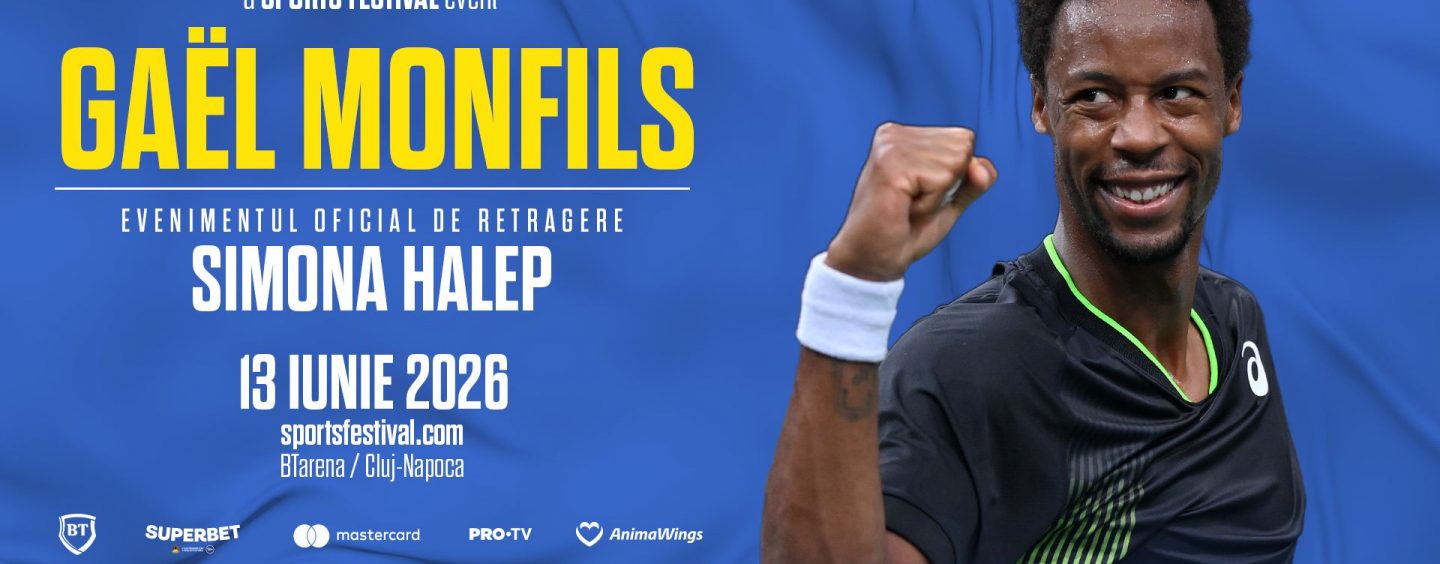 Unul dintre cei mai spectaculoși „showmeni” ai tenisului mondial vine la Sports Festival