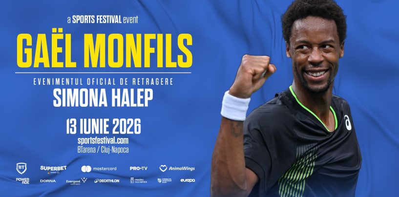 Unul dintre cei mai spectaculoși „showmeni” ai tenisului mondial vine la Sports Festival