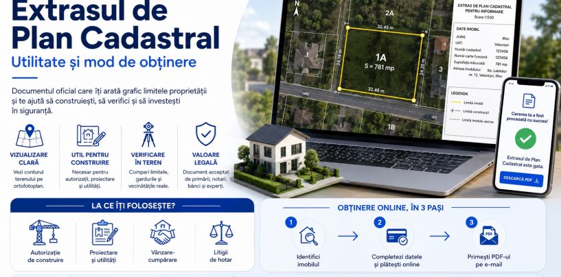 Extrasul de Plan Cadastral – Utilitate și Mod de Obținere