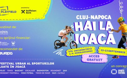 Urban Playfield ajunge la Cluj-Napoca, în 12–13 septembrie, pe pietonala Universității